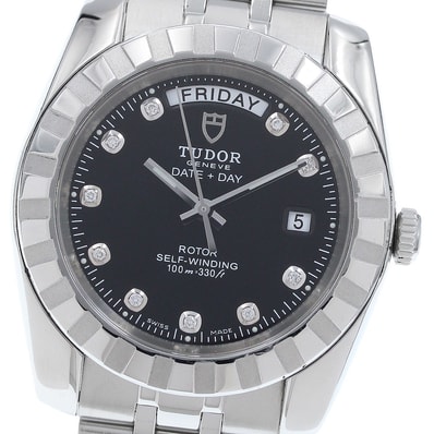 チュードル クラシック デイトデイ 23010 メンズ 【中古】