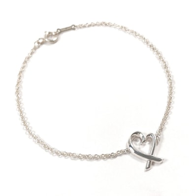 ティファニー ブレスレット ラビングハート パロマピカソ シルバー