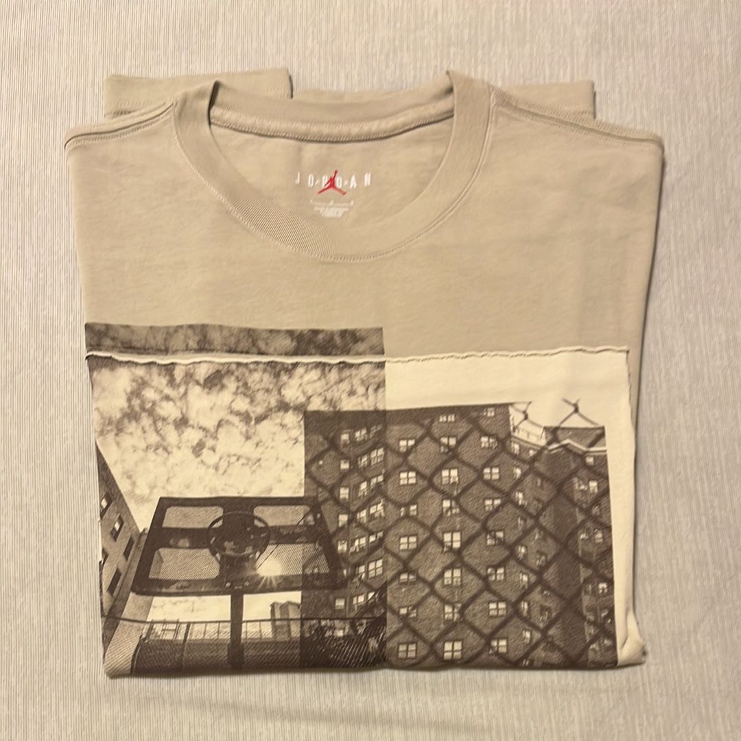 UNION x Jordan x Bephies Beauty Supply Men's T-Shirt "Beige"