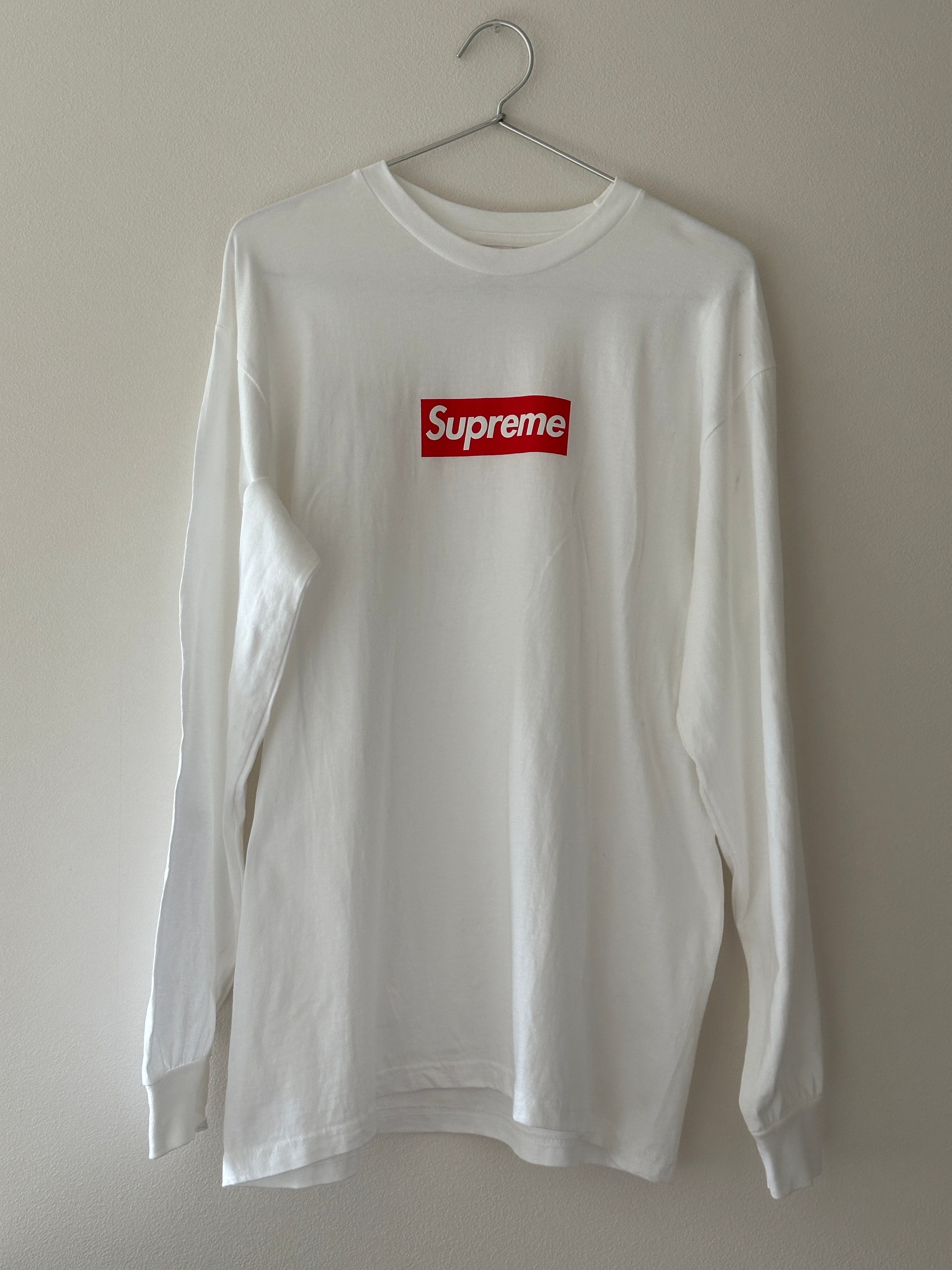 Supreme Box Logo L/S Tee "White"