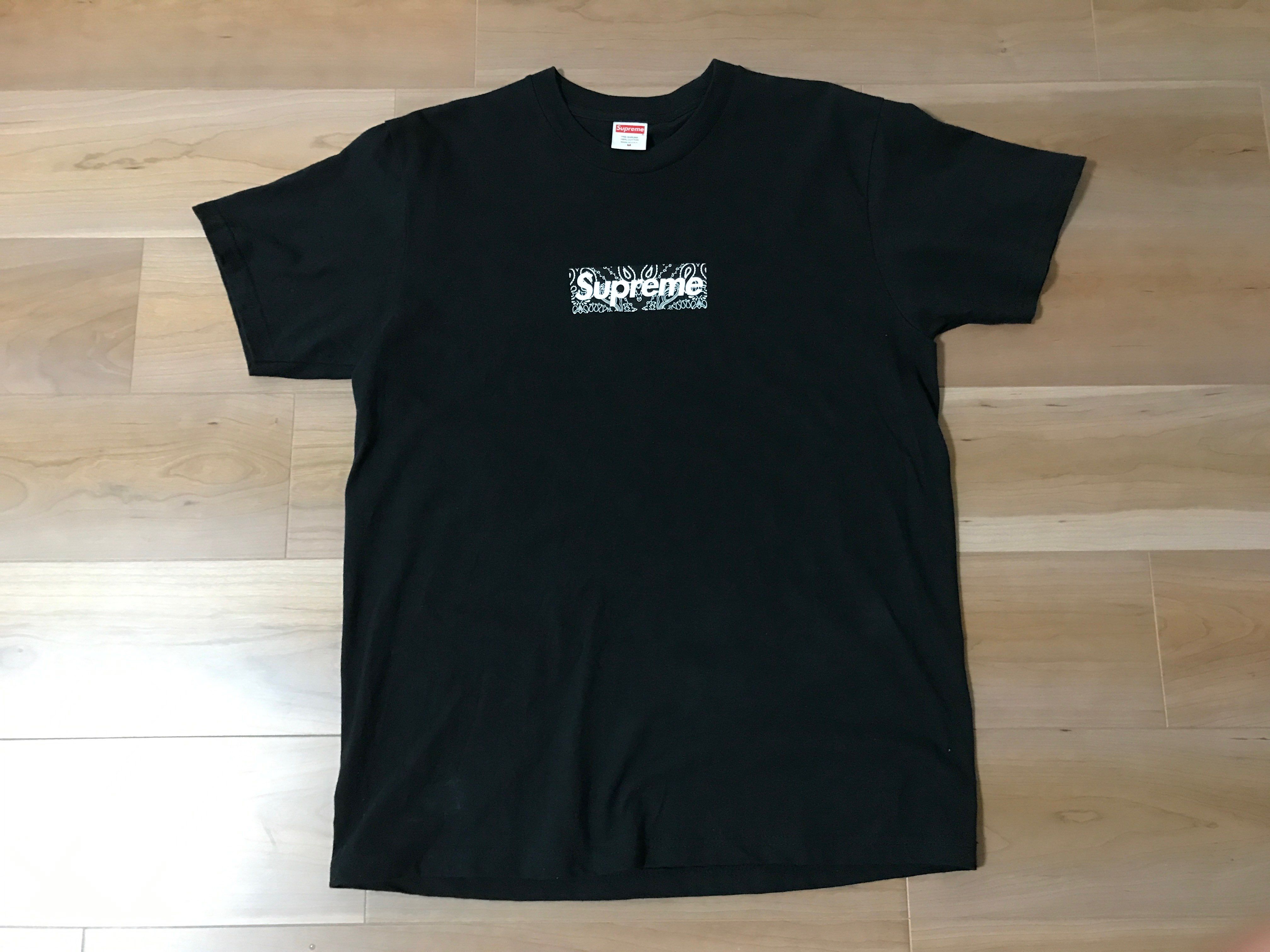Supreme Bandana Box Logo Tee "Black"
