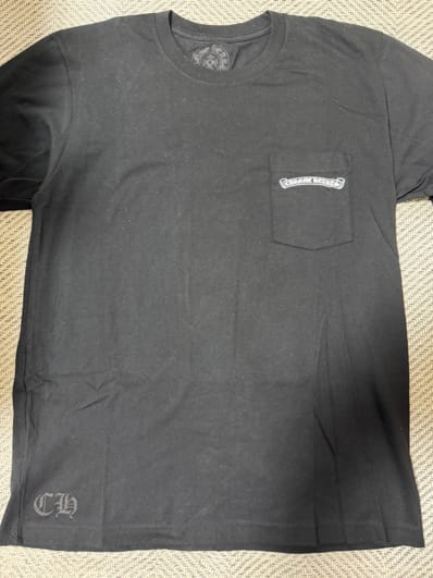 Chrome Hearts Scroll Label Print T-Shirt "Black"