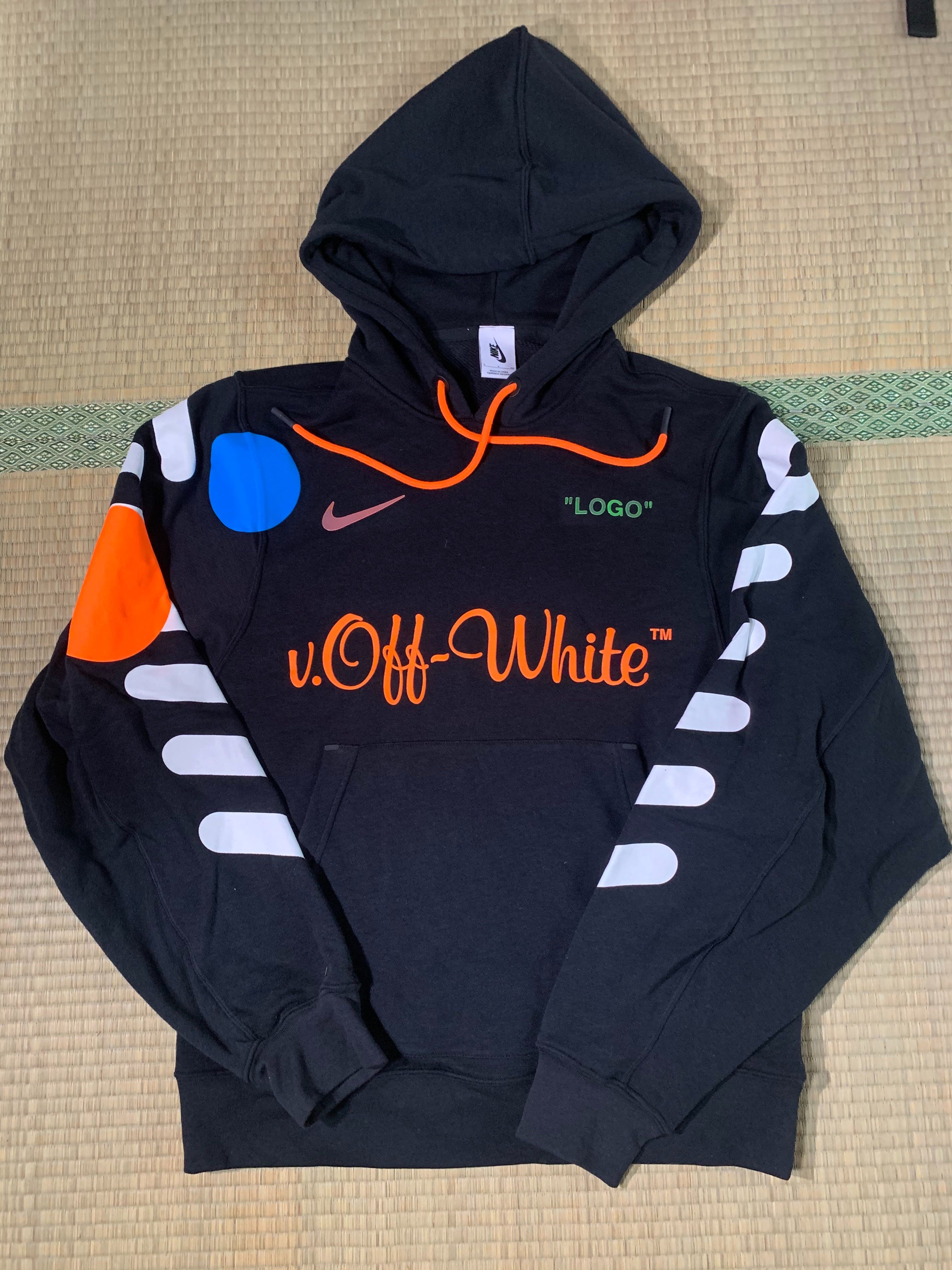 OFF-WHITE / Nikelab Mercurial NRG X Hoodie "Black"