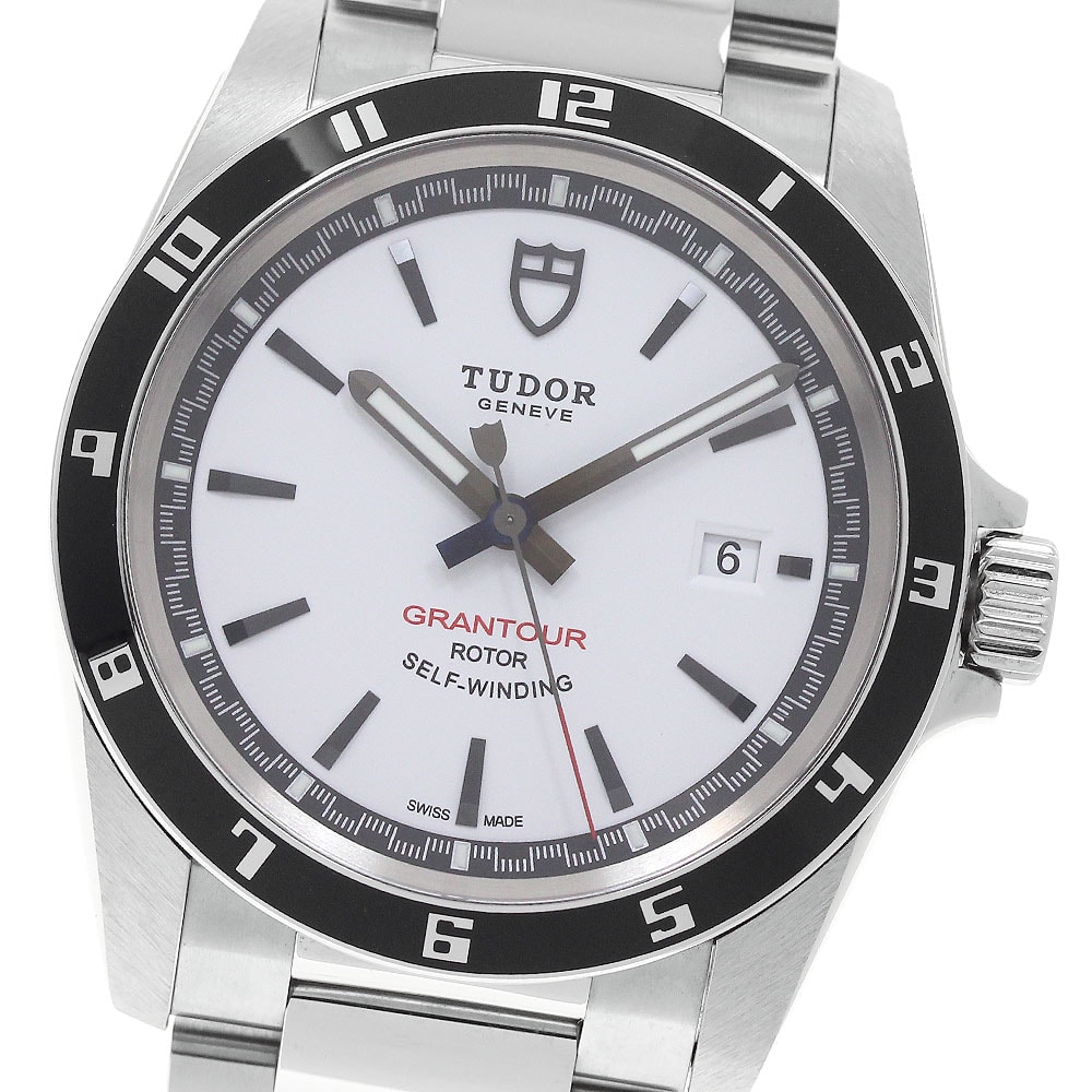 ☆美品 ★保 チュードル グランツアー デイト 20500N メンズ 【中古】