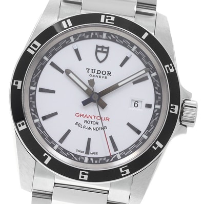☆美品 ★保 チュードル グランツアー デイト 20500N メンズ 【中古】