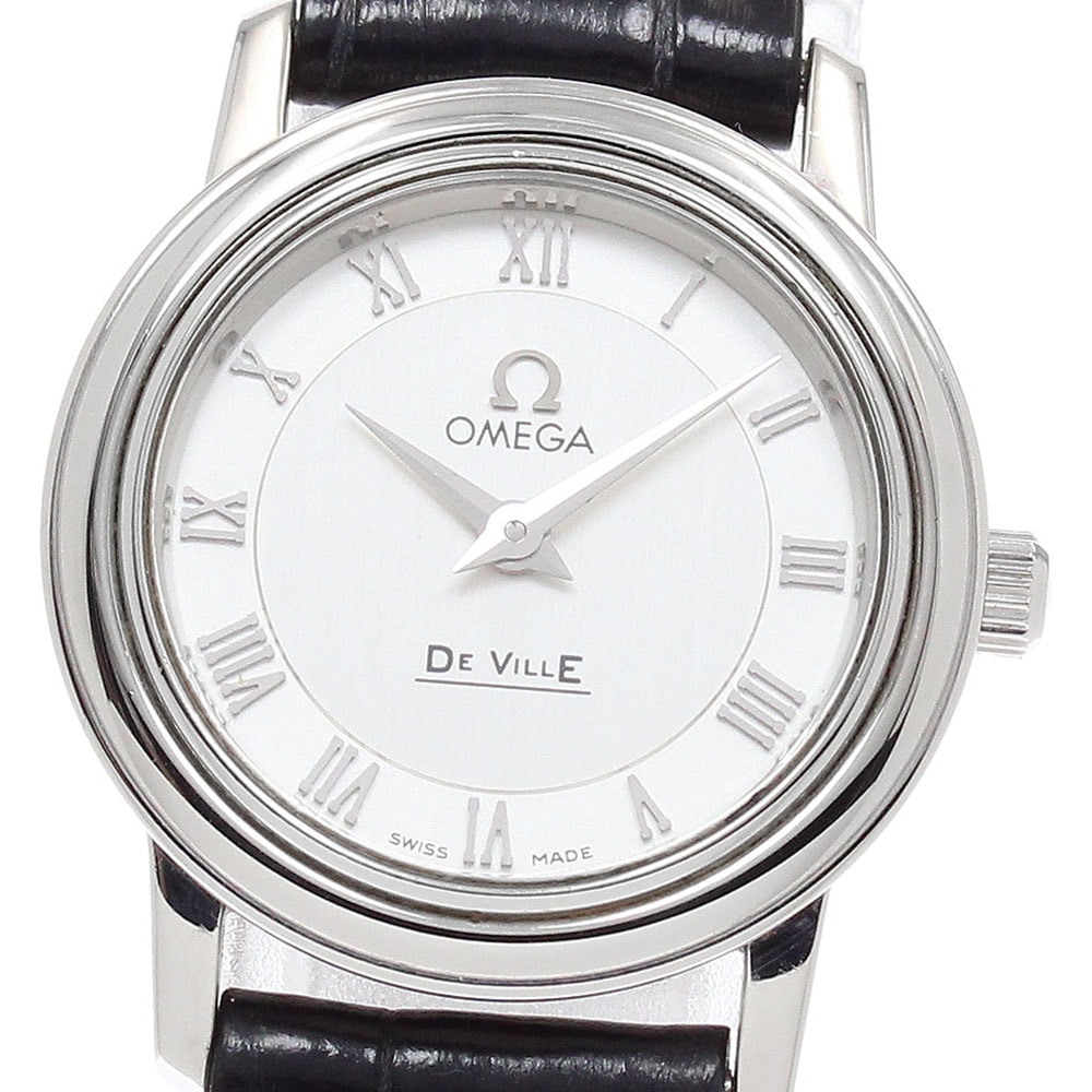 オメガ デビル  4870.33.01 クォーツ レディース 【中古】