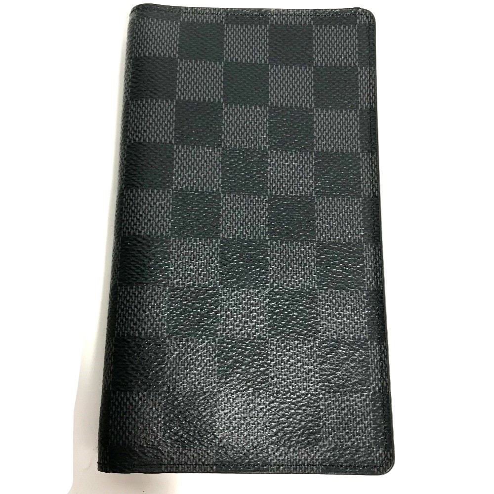ルイヴィトン LOUIS VUITTON アジェンダ・ポッシュ R20975 ダミエグラフィット カードケース 手帳カバー ダミエグラフィットキャンバス ブラック
