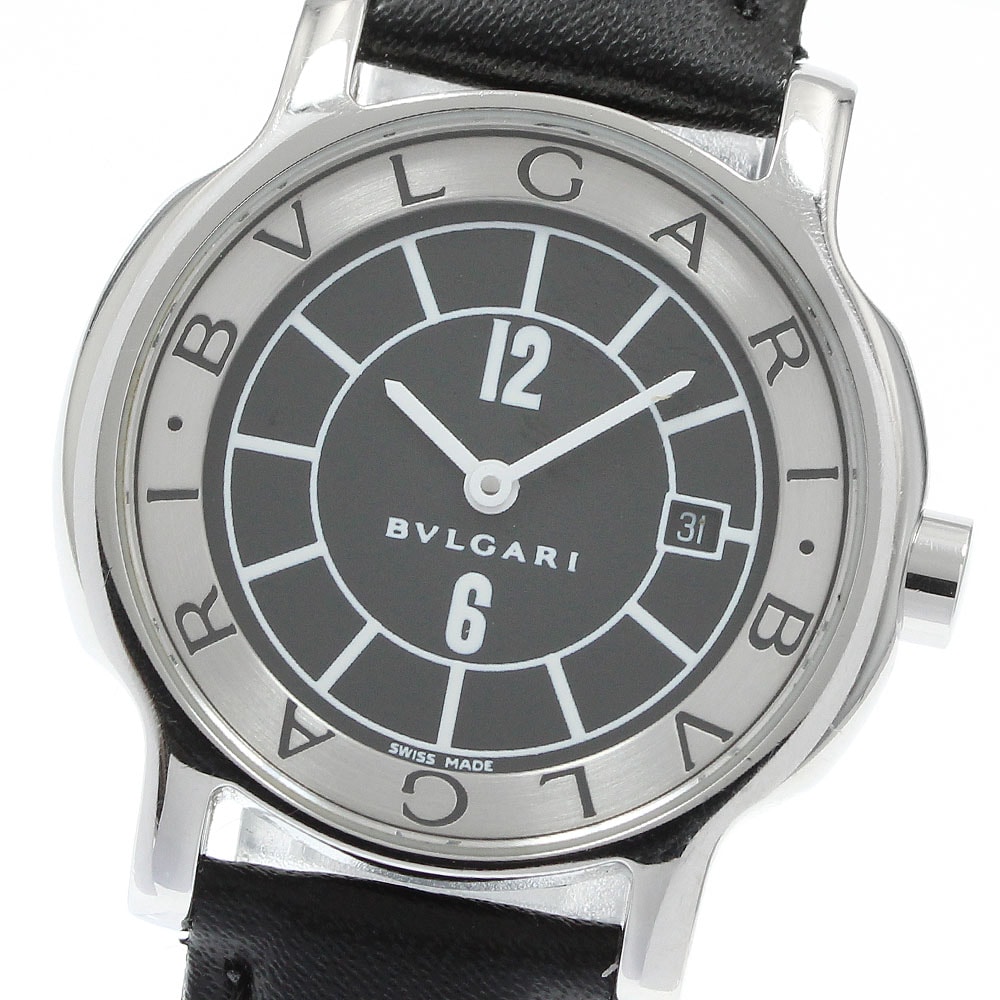 ブルガリ ソロテンポ デイト ST29S クォーツ レディース 【中古】