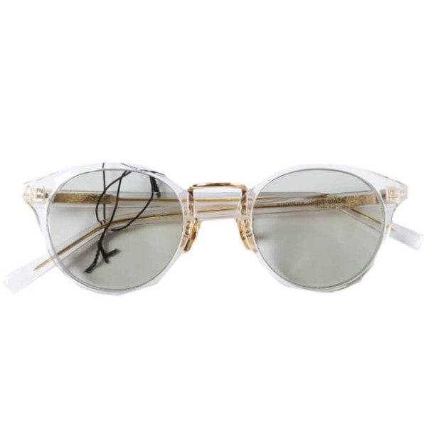 A.D.S.R. エーディーエスアール EDDIE 04e エディー ボストンサングラス Clear/Gold/Lt.Green ADSR 眼鏡 メガネ g27937