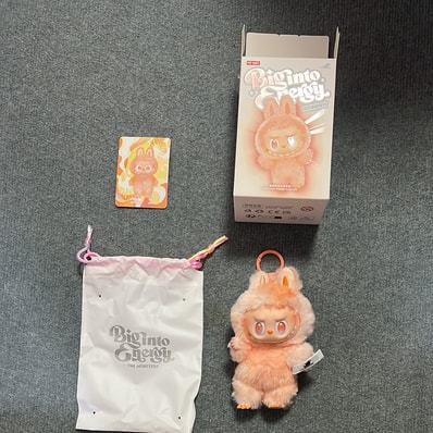 POP MART THE MONSTERS (LABUBU) Big into Energy Series Plush Pendant HAPPINESS