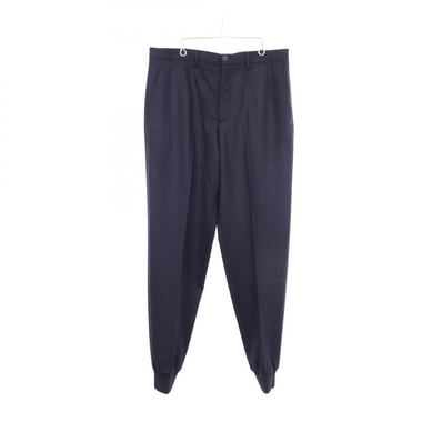 プラダ PRADA パンツ 衣料品 ボトムス ウール メンズ ネイビー系 【中古】