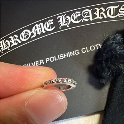 シルバー クロムハーツ tfp ピアス フープ