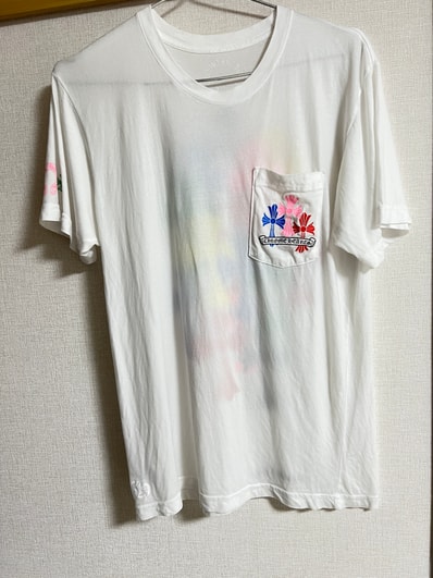 Chrome Hearts Multi Color Cross Cemetery T-Shirt "White"