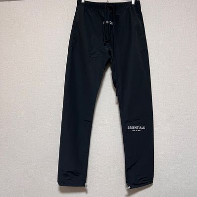 FEAR OF GOD ESSENTIALS Nylon Track Pants "Black"