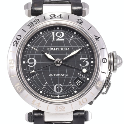 カルティエ CARTIER パシャC メリディアン GMT デイト 自動巻き ユニセックス A#146416