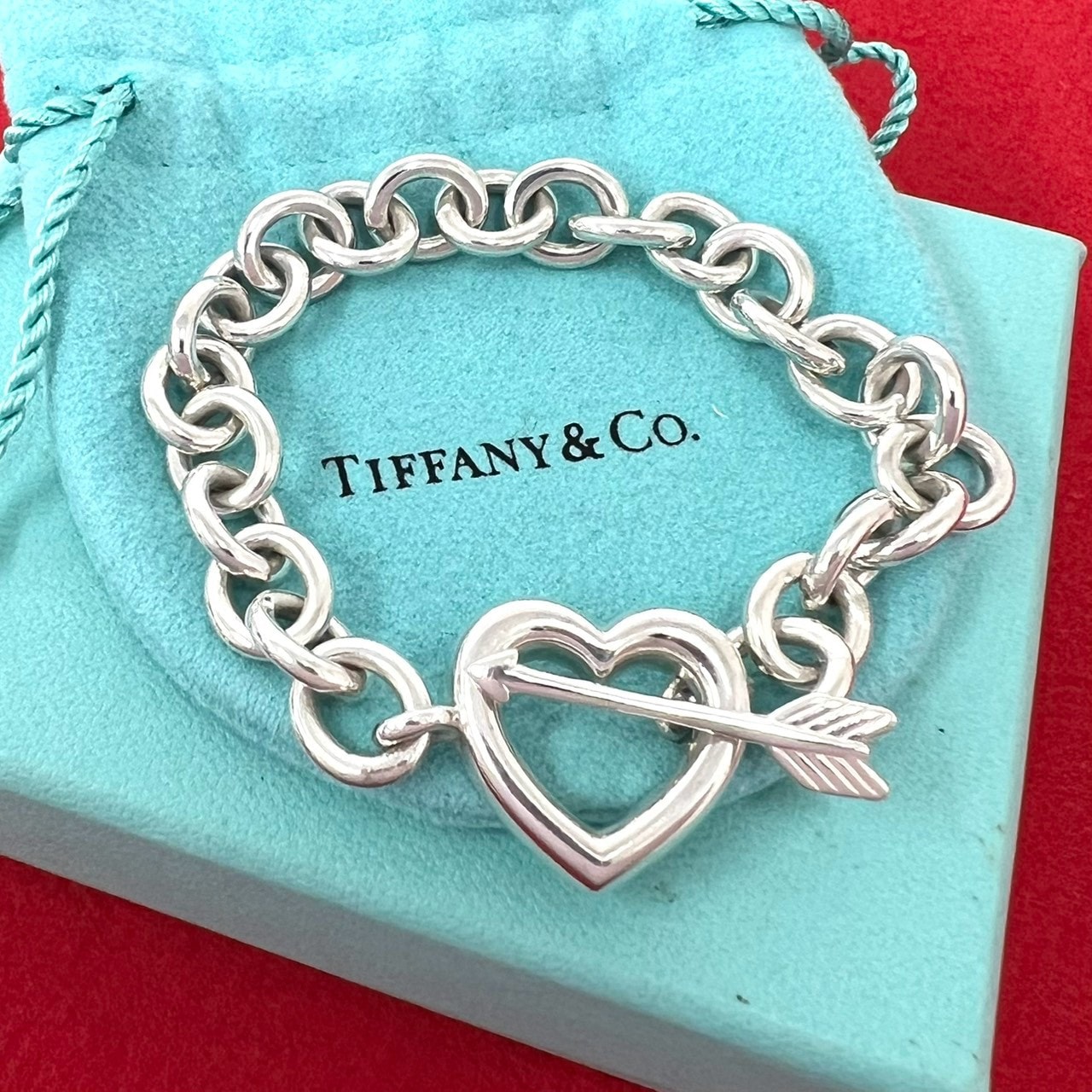 TIFFANY&Co. ティファニー ハートアロー ブレスレット シルバー925 ブレスレット シルバー
 3350e