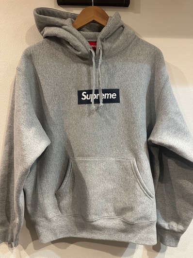 Supreme Box Logo Hooded Sweatshirt (25FW) "Heather Grey"