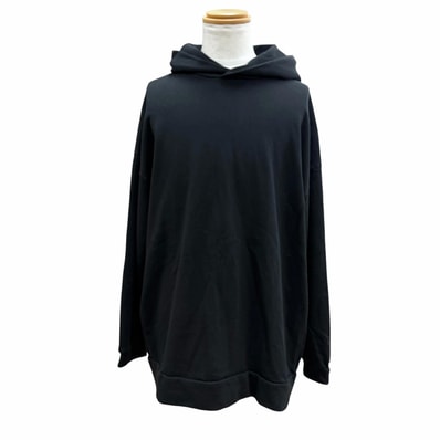 美品 ザロウ パーカー ESSONI TOP ブラック L 386-K290