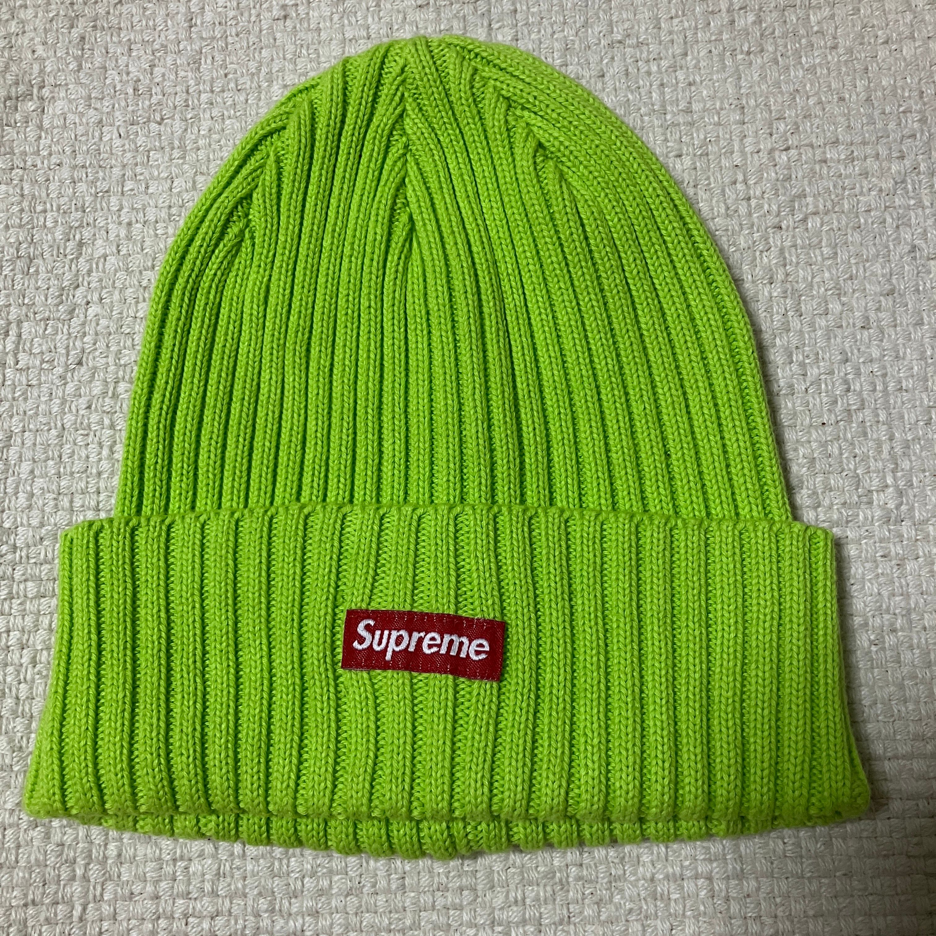 Supreme Overdyed Beanie "Green"(19SS)