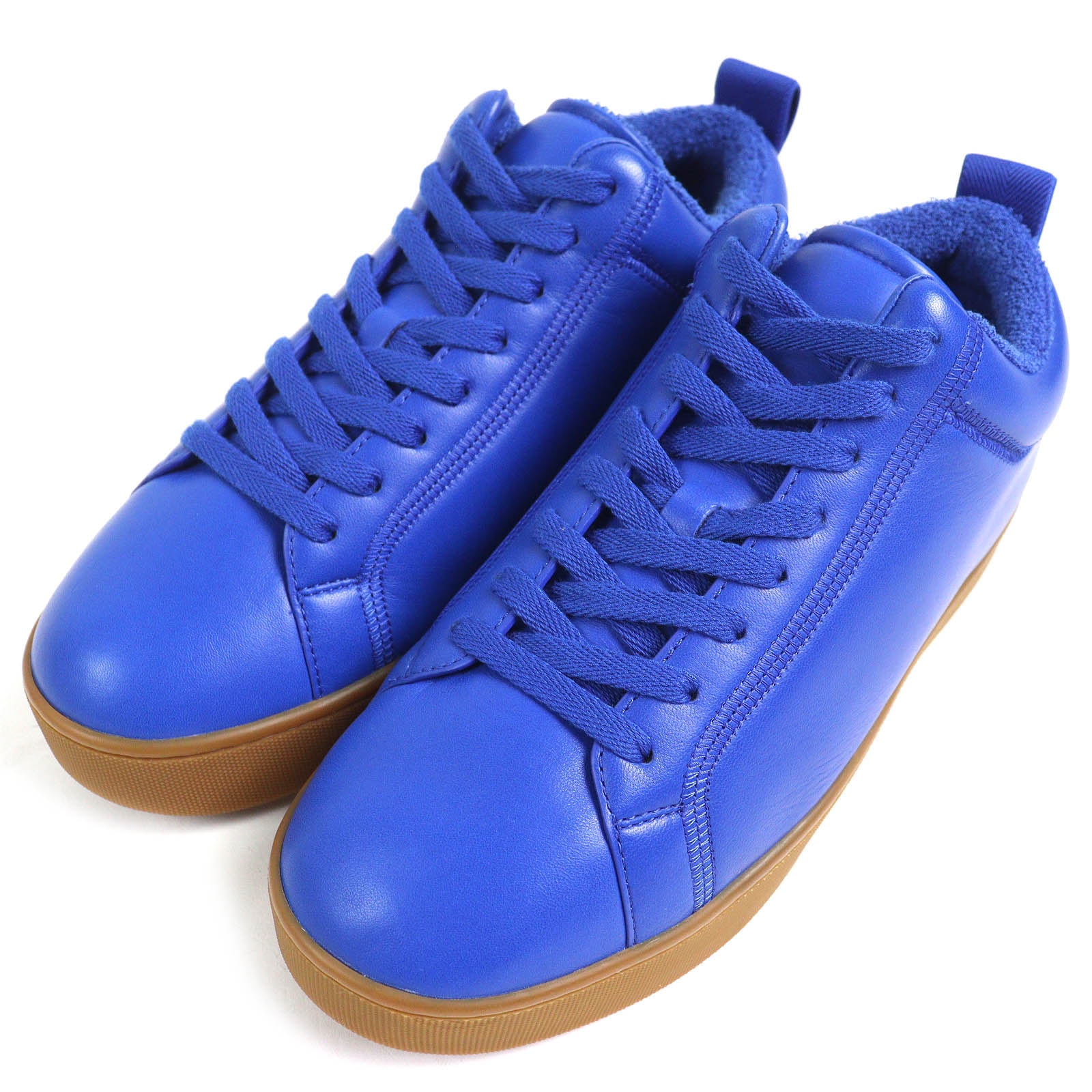 未使用品 ボッテガヴェネタ
 ローカットスニーカー QUILT キルト ブルー メンズ 40 651427