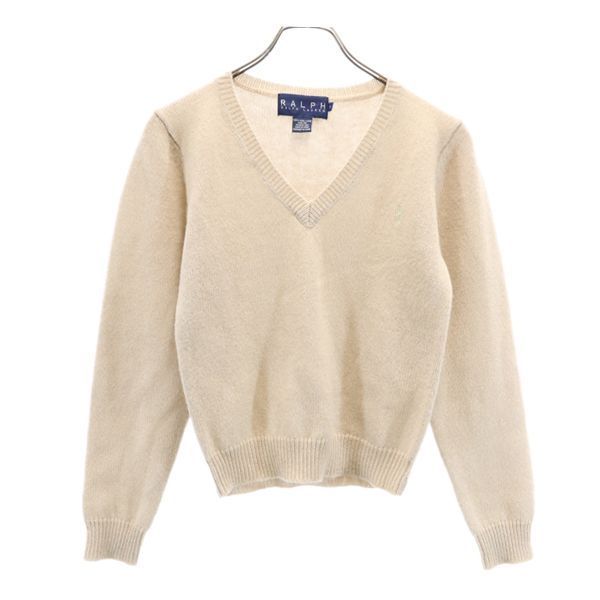 RALPH LAUREN 長袖 Vネック セーター