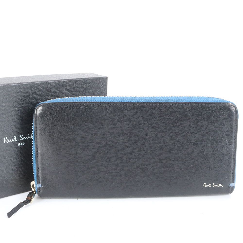 ■美品 ポールスミス 長財布 レザー