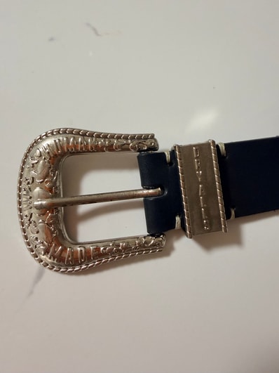 HUMAN MADE Western Leather Belt "Black"