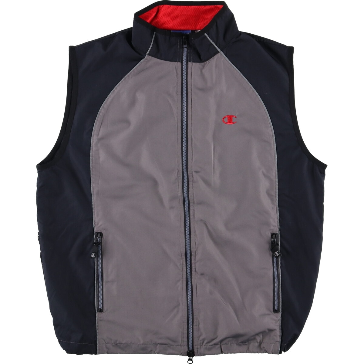 古着 00年代~ チャンピオン Champion AUTHENTIC ATHLETIC APPAREL ウォームアップベスト メンズL相当/eaa570591