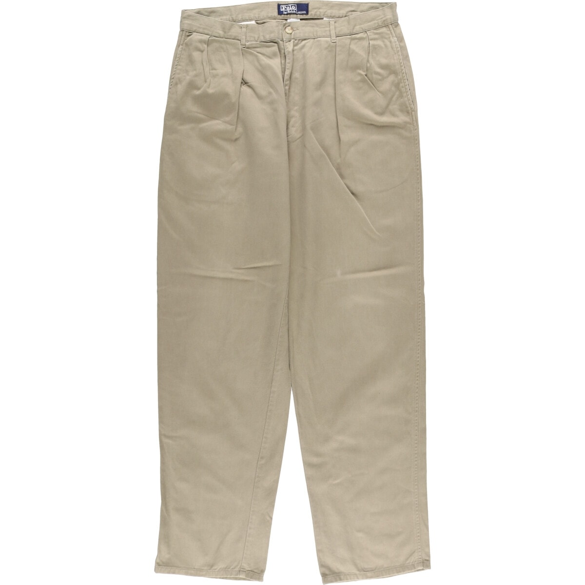 古着 ラルフローレン Ralph Lauren POLO by Ralph Lauren ツータック チノパンツ メンズw35相当/eaa572729