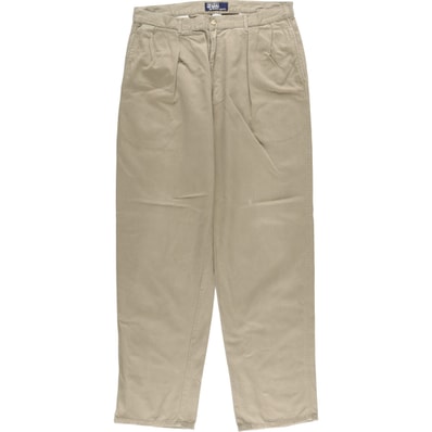 古着 ラルフローレン Ralph Lauren POLO by Ralph Lauren ツータック チノパンツ メンズw35相当/eaa572729