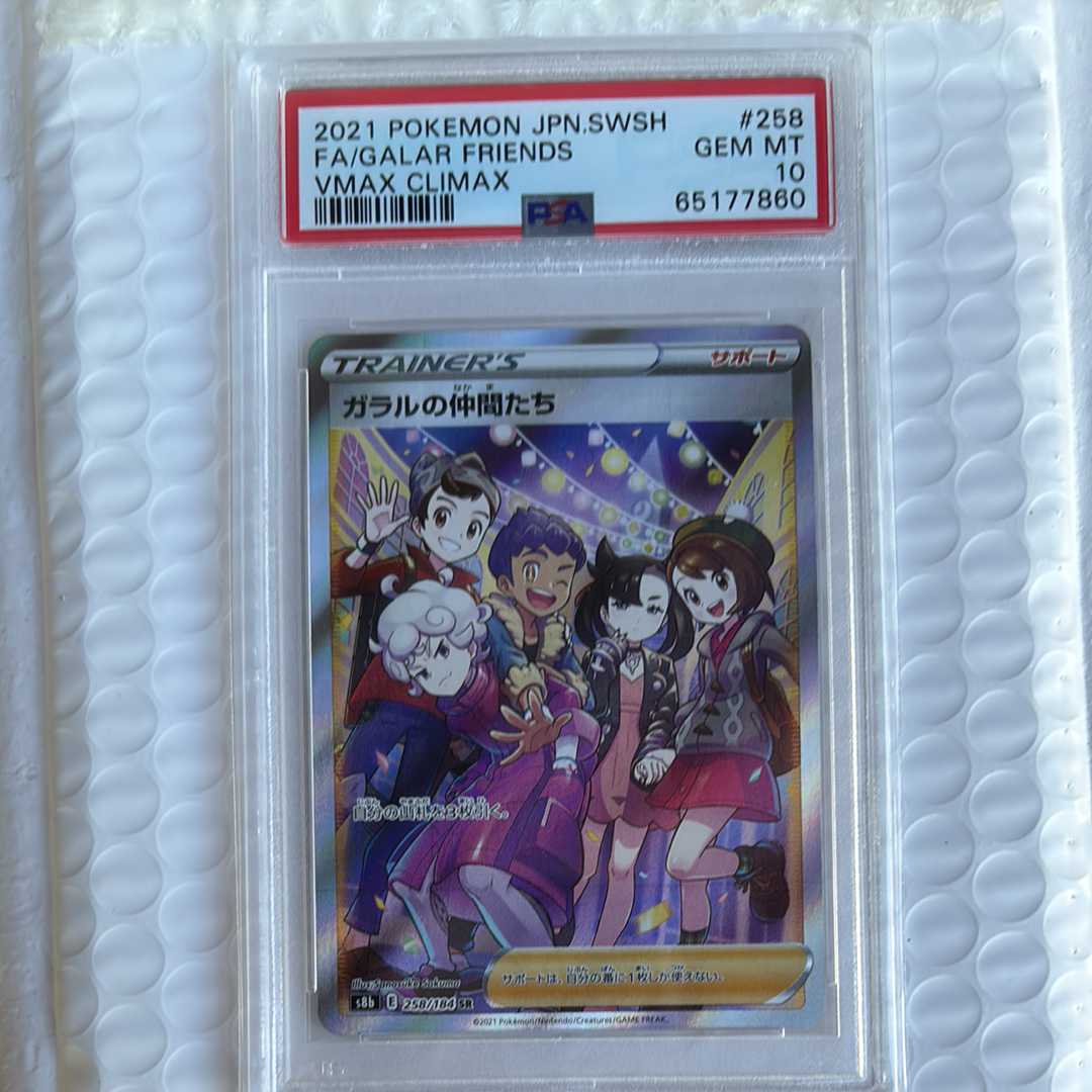 ガラルの仲間たち SR[S8b 258/184](ハイクラスパック「VMAXクライマックス」)