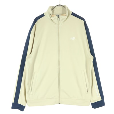 美品 NEW BALANCE ニューバランス 長袖 トラックジャケット M ベージュ系