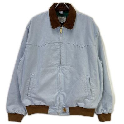 カーハート 24SS ライトブルー New Year Edition Santa Fe Jacket Light Blue Unisex 新年限定 サンタフェジャケット ライトブルー ユニセックス L