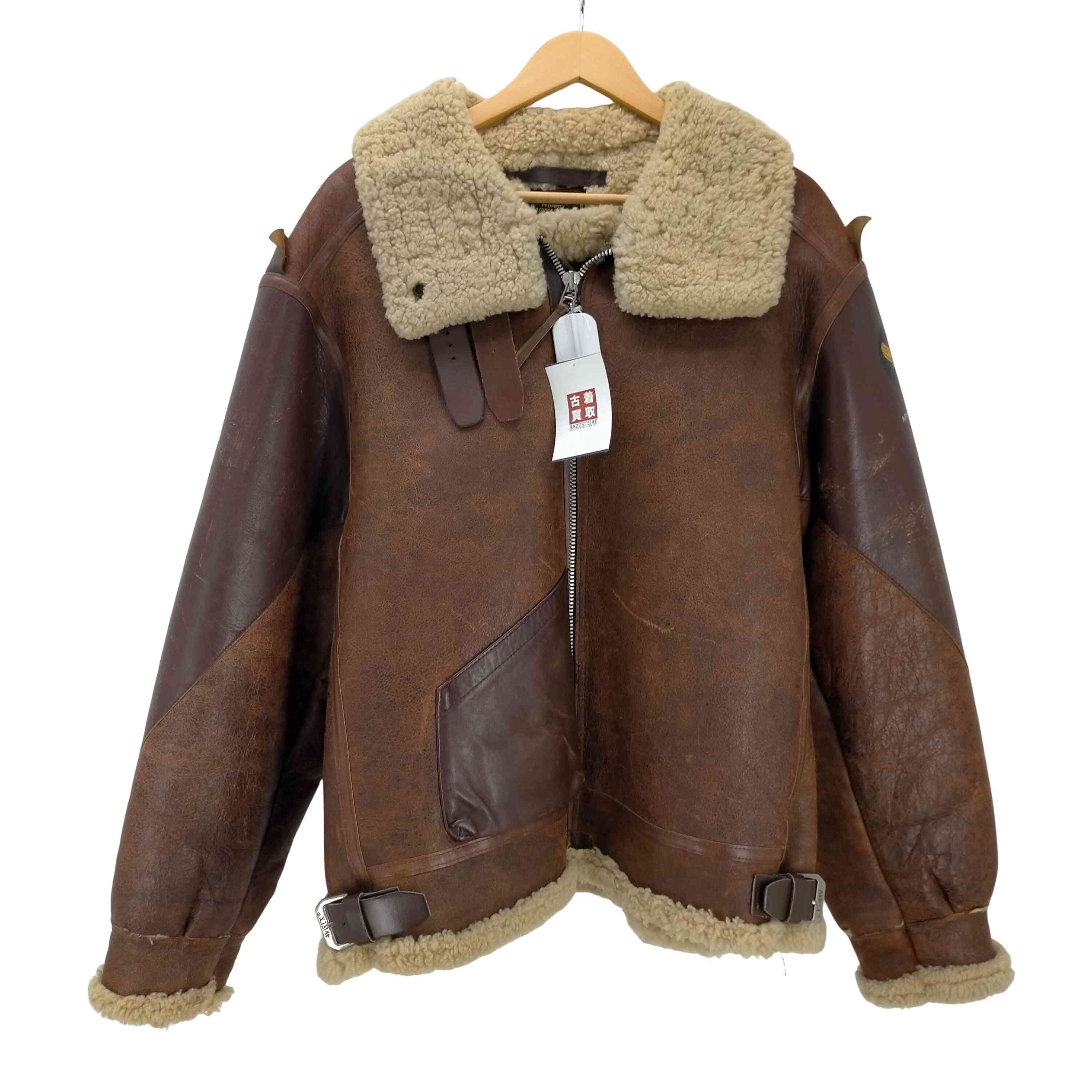 90S USA製 TYPE B-3 30H 5595 lady Fortune ガールプリント ムートン ジャケット【1141940930350】