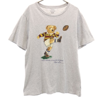 POLO RALPH LAUREN ポロラルフローレン ポロベア 半袖 Tシャツ XL 18-20 グレー