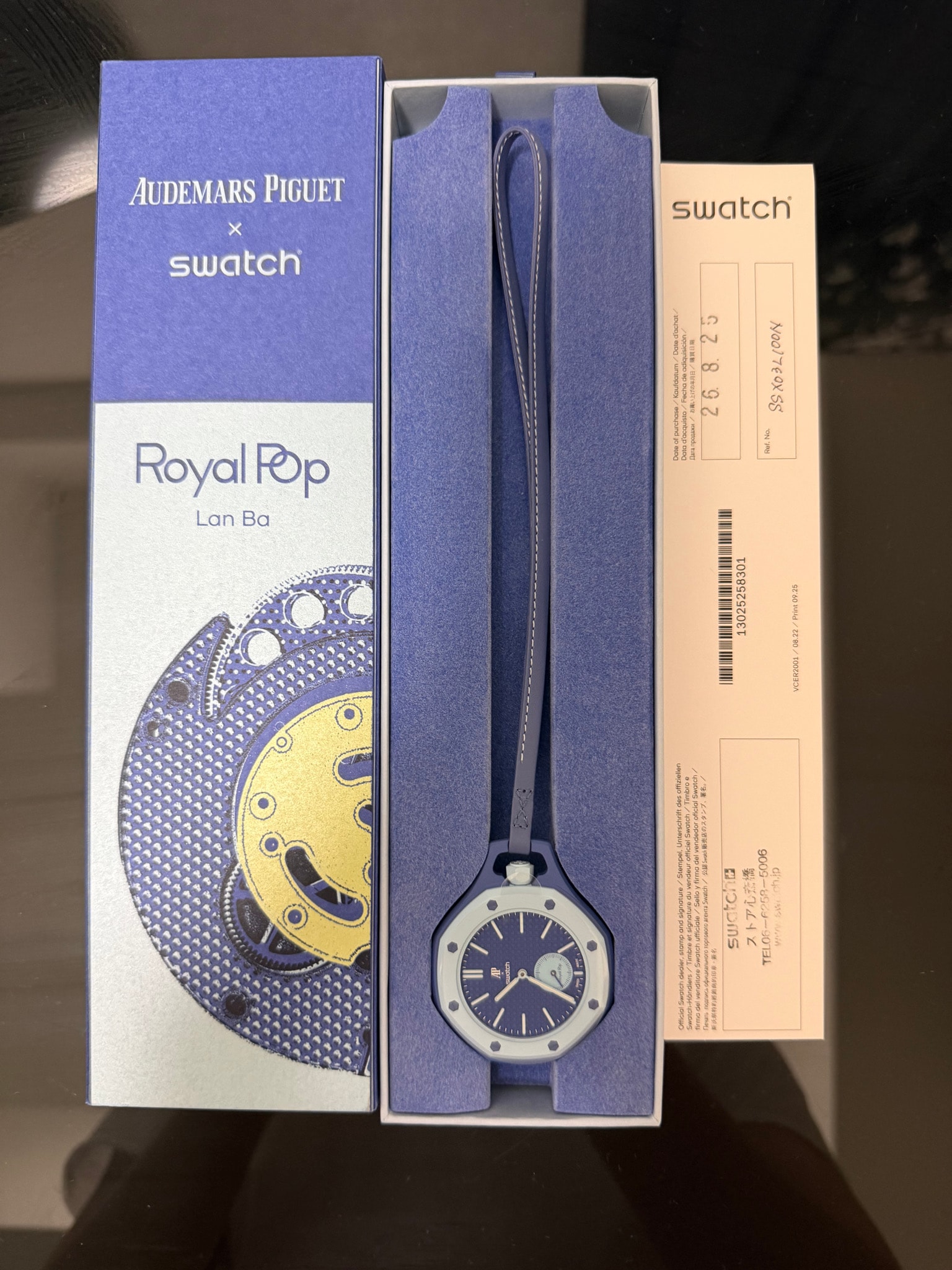 Swatch x Audemars Piguet Royal Pop Lan Ba "Blue"