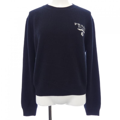 プラダ PRADA インターシャ ロゴ P24S1L S221 11N1 ニット