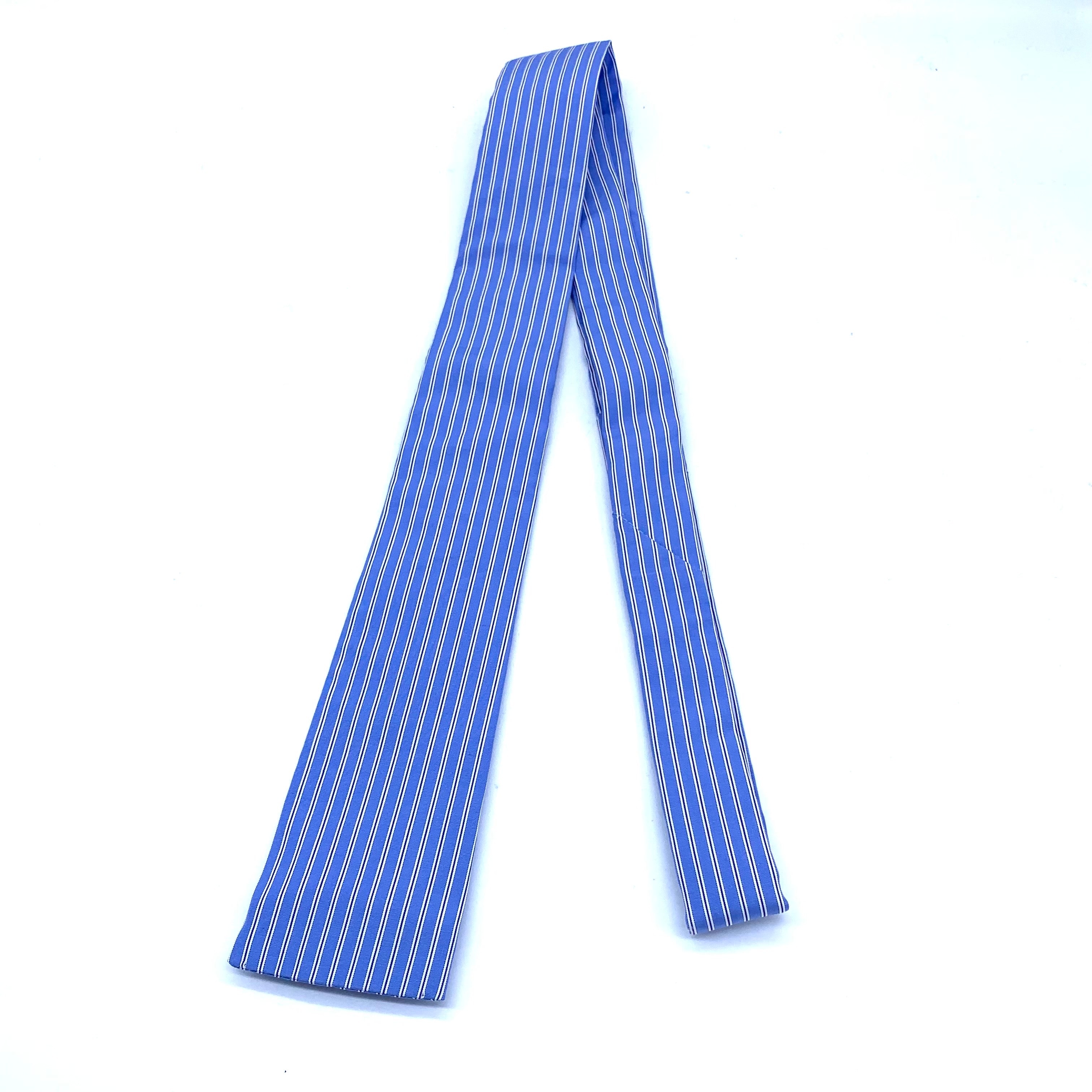 23ss COMME des GARCONS SHIRT Blue Stripe necktie
