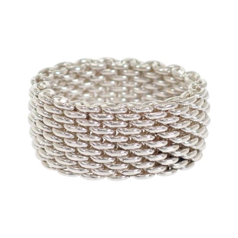 ティファニー TIFFANY&Co. サマセット 12号 リング シルバー925 レディース メンズ ユニセックス【中古】【Aランク】