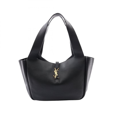 サンローランパリ SAINT LAURENT PARIS LE 5 A 7 BEA トートバッグ バッグ レザー レディース ブラック系 763435 【中古】