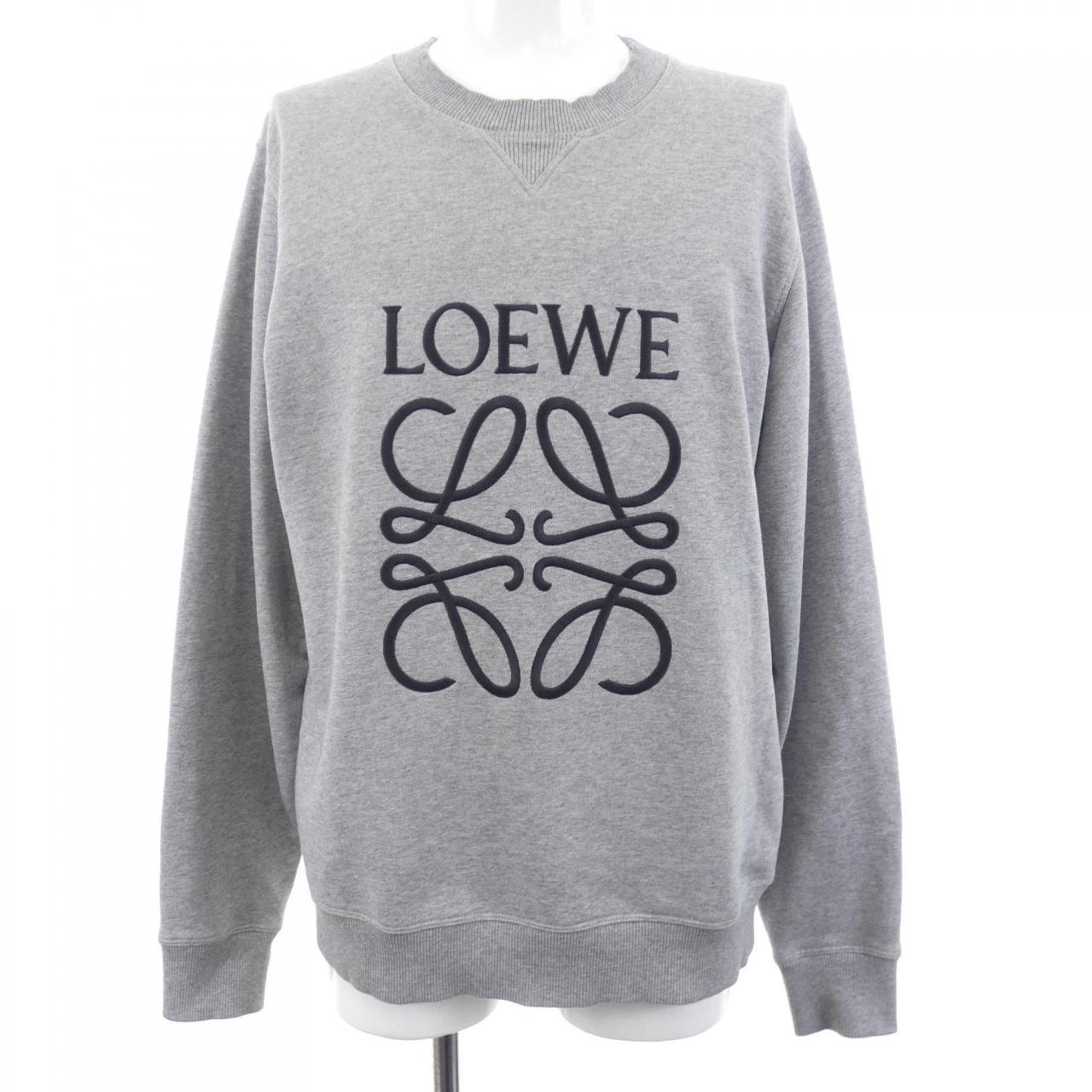 ロエベ LOEWE アナグラム ANAGRAM エンブロイダリークルーネック H6169410OF スウェット