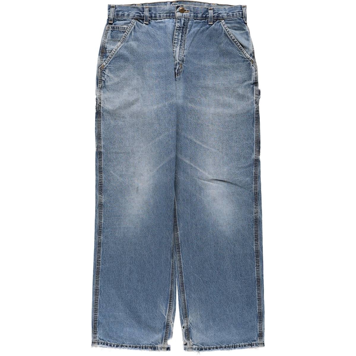 古着 00年代 カーハート Carhartt Dungaree Fit デニムペインターパンツ メキシコ製 メンズw34相当/eaa569448