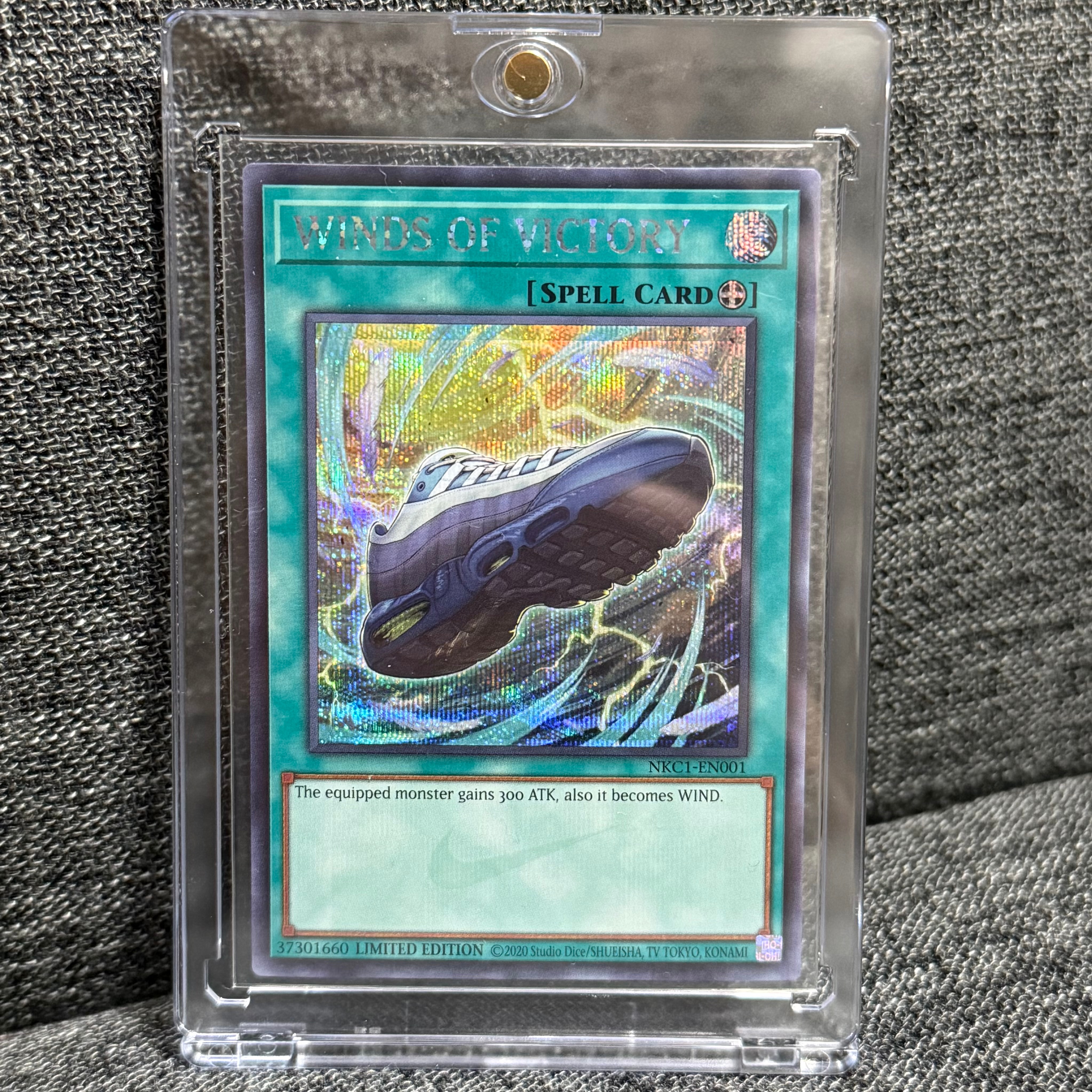 WINDS OF VICTORY SE [NKC1-EN001](遊戯王 x ナイキ エアーマックス 95 QS エアーマッスル 付属カード)