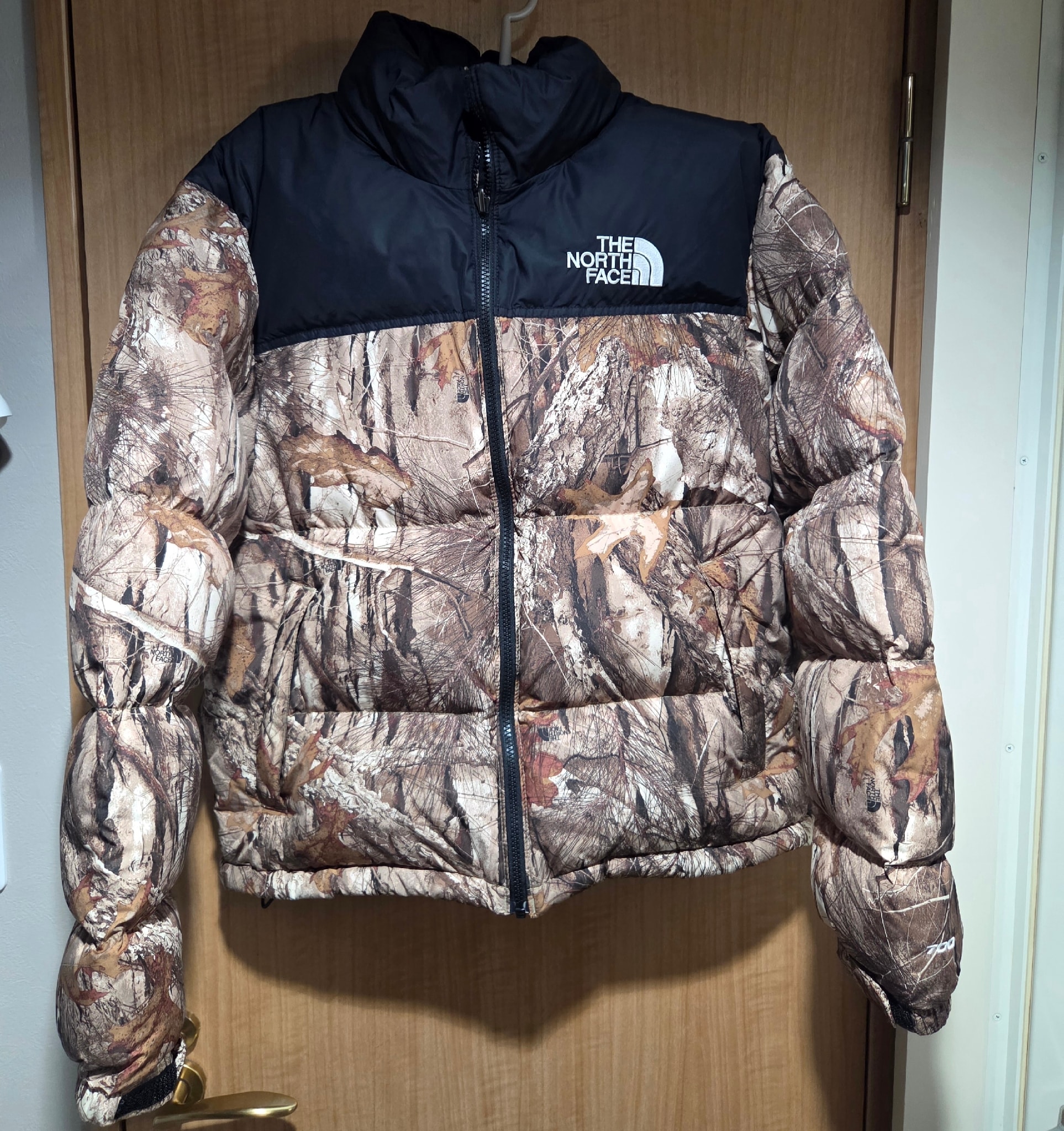 The North Face 1996 RETRO NUPTSE PACKABLE JACKET Overseas ver. "Leaves"