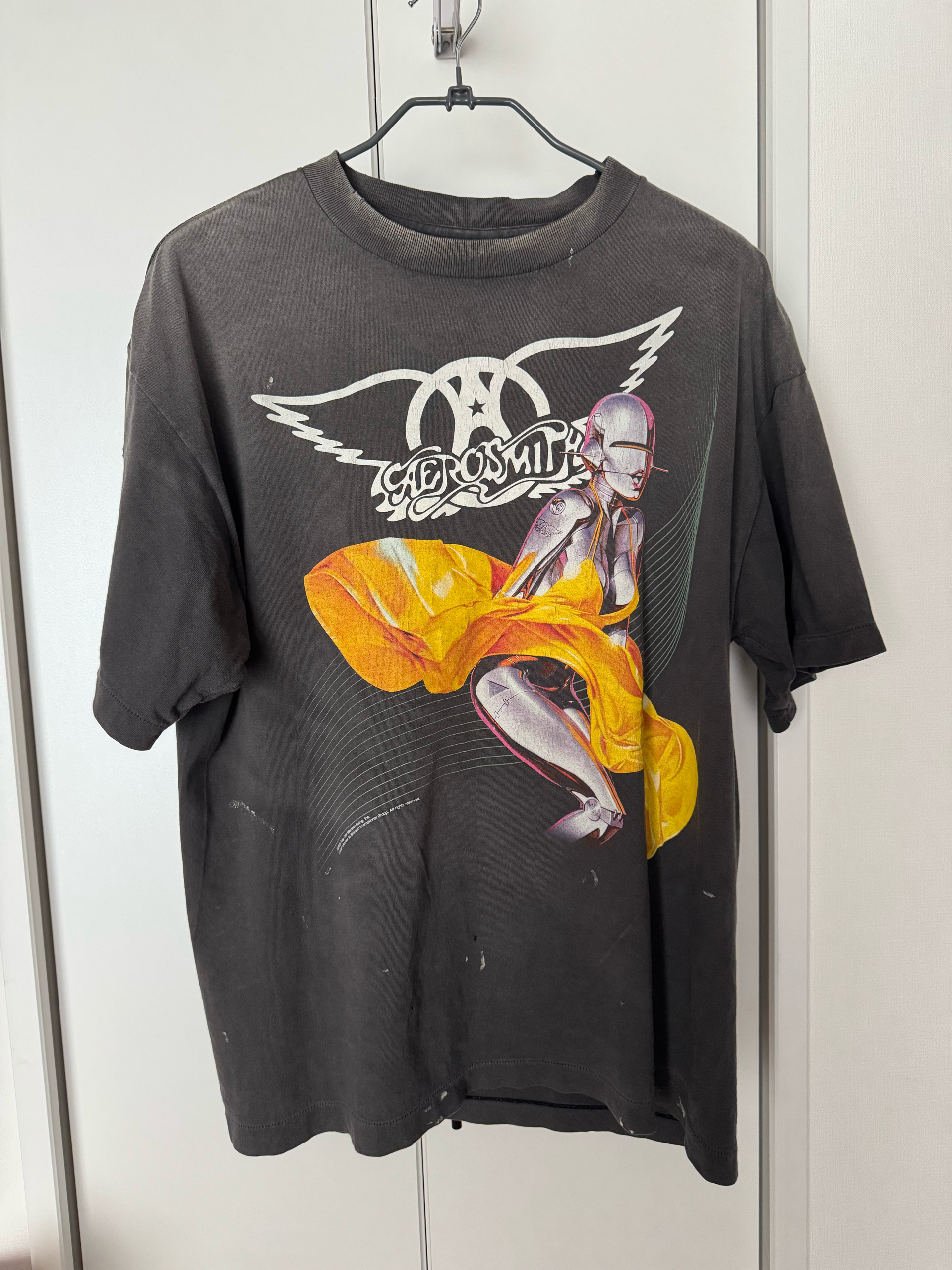 Saint Mxxxxxx x AEROSMITH AS SS T-Shirt "Black"