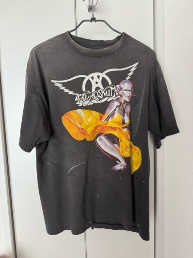 Saint Mxxxxxx x AEROSMITH AS SS T-Shirt "Black"