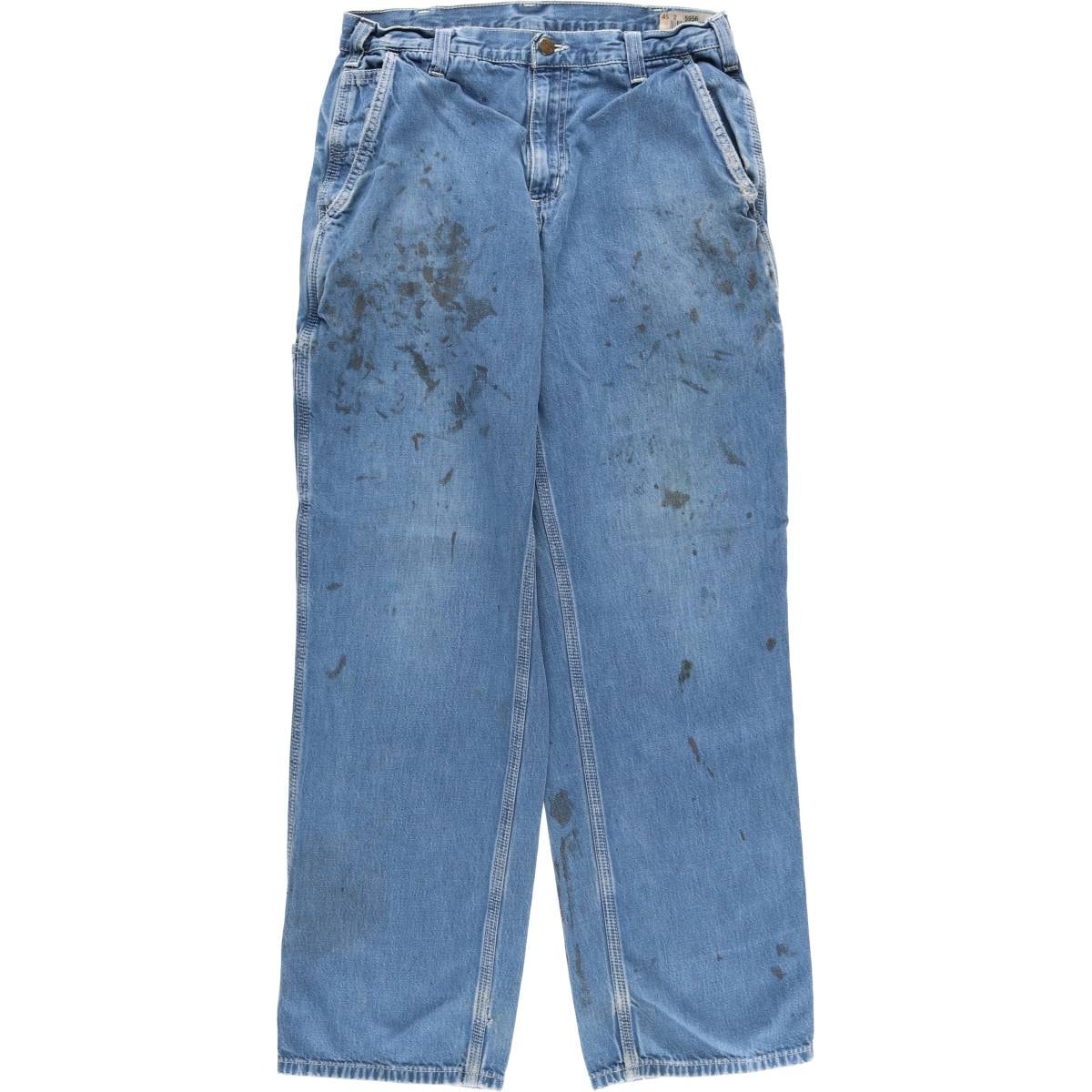 古着 カーハート Carhartt Dungaree Fit デニムペインターパンツ メンズw31相当/eaa613020