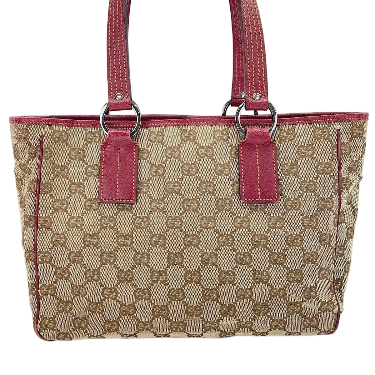 D (傷や汚れあり)】グッチ GUCCI GGキャンバス トートバッグ【中古