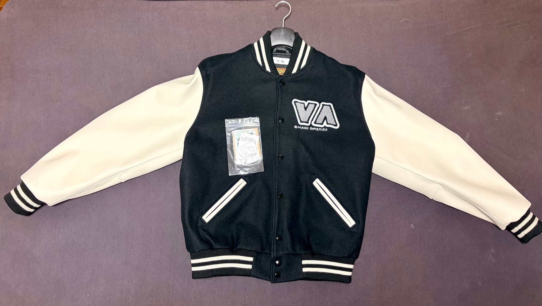 V.A. x MARK GONZALES Award Jacket "Black"