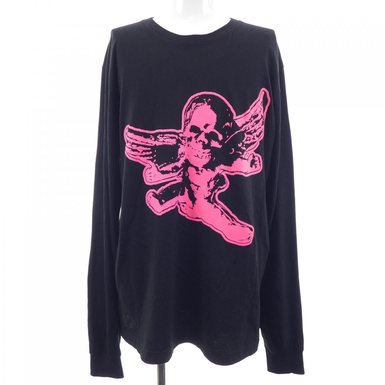 Chrome Hearts Foti Neon Pink L/S T-Shirt "Black"